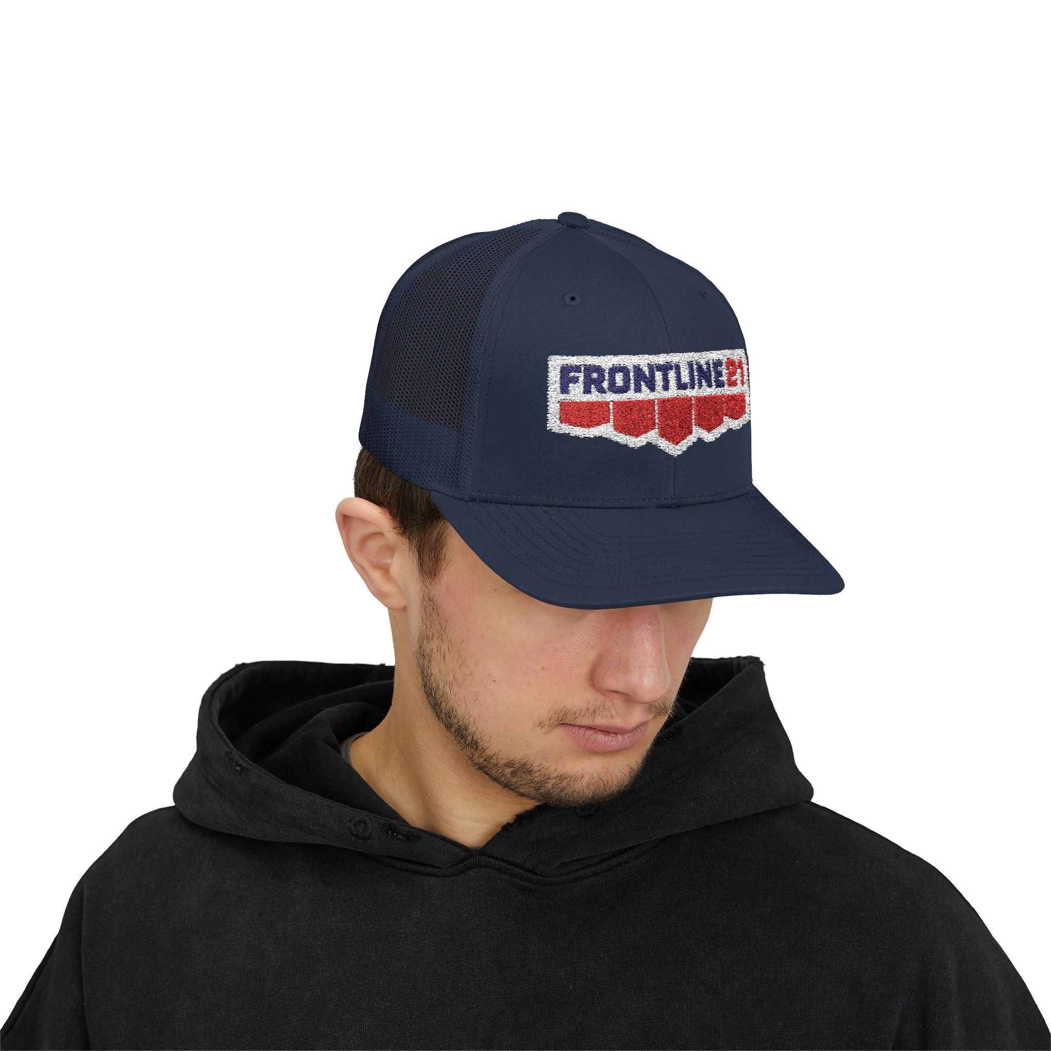 Frontline Snapback Trucker Cap