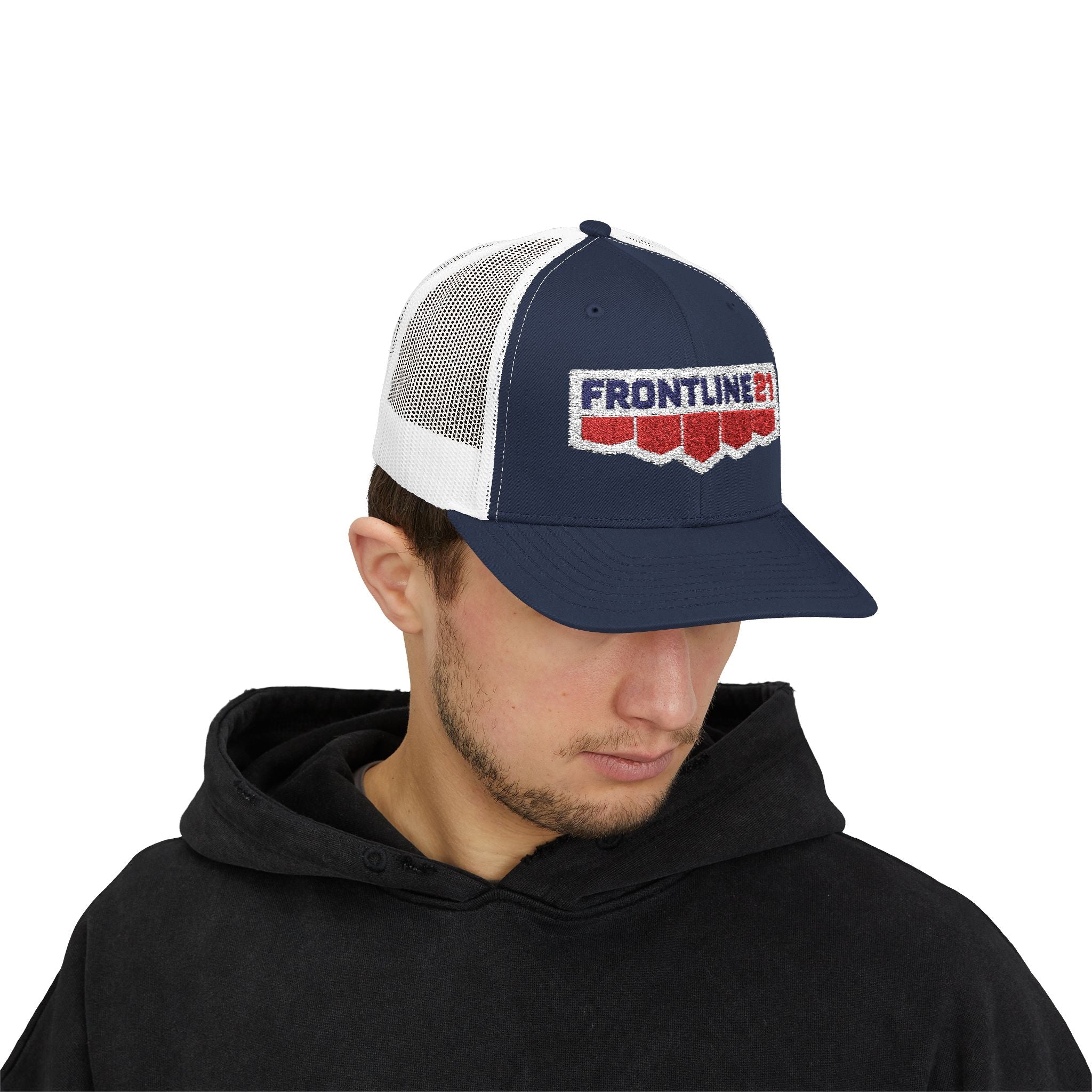Frontline Snapback Trucker Cap