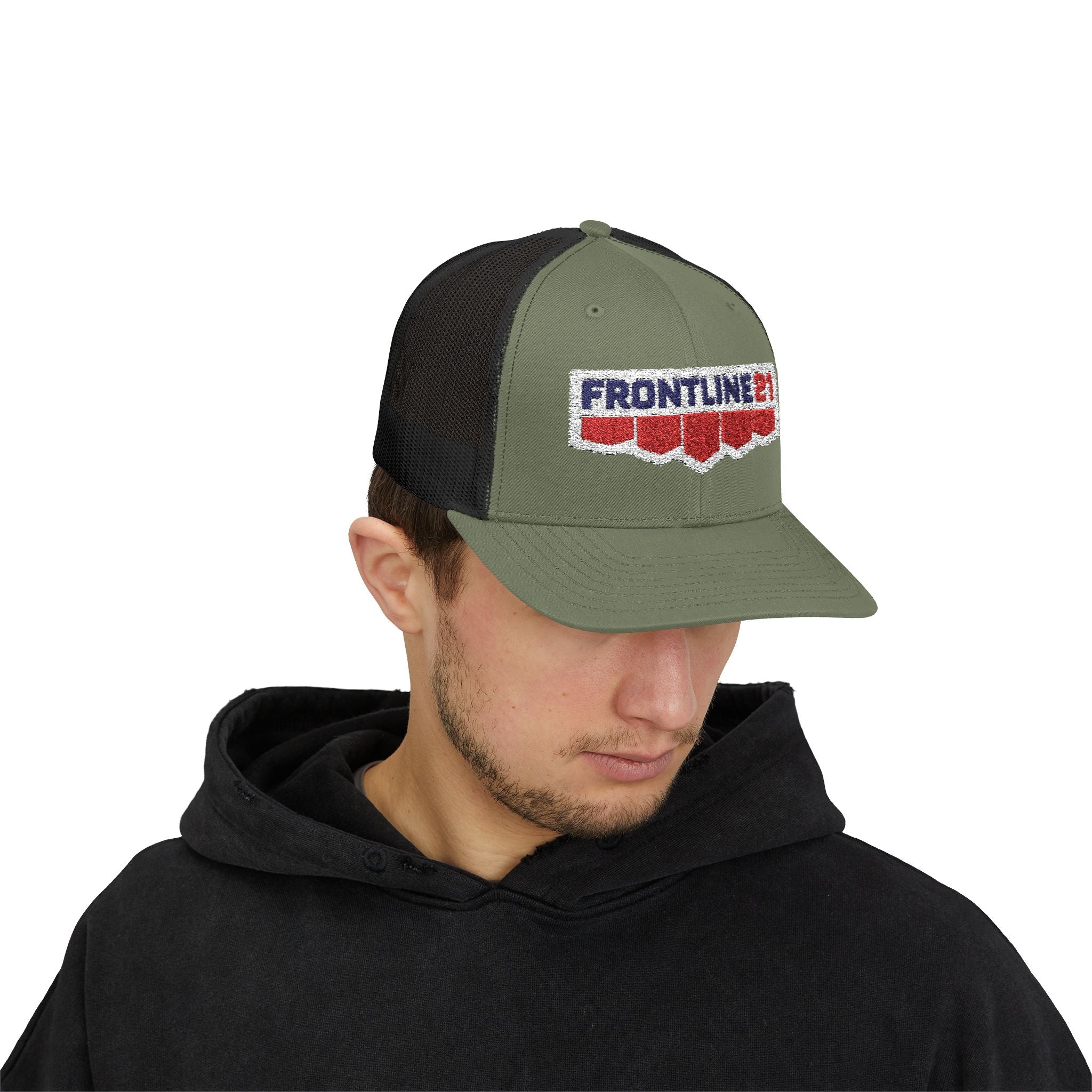 Frontline Snapback Trucker Cap