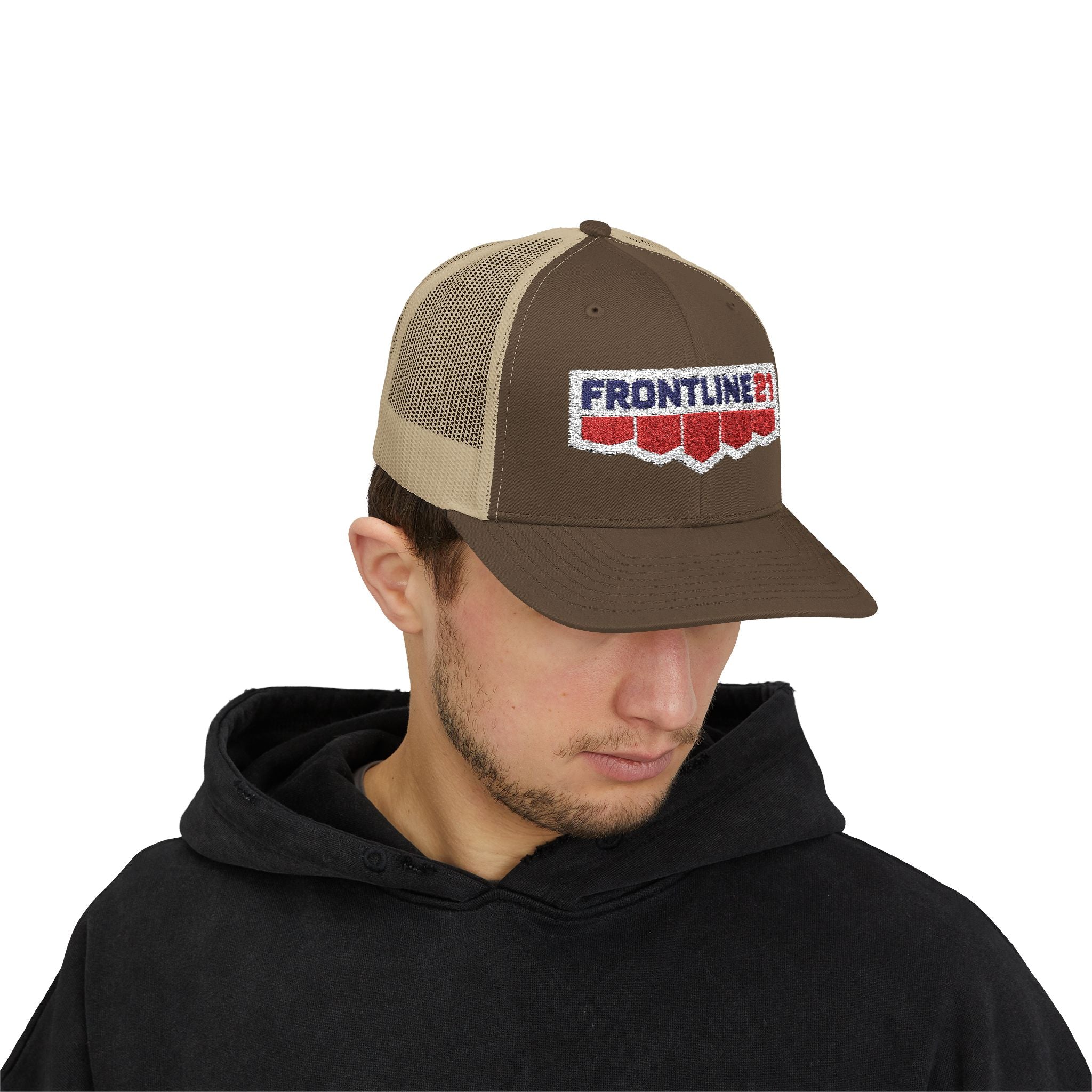 Frontline Snapback Trucker Cap