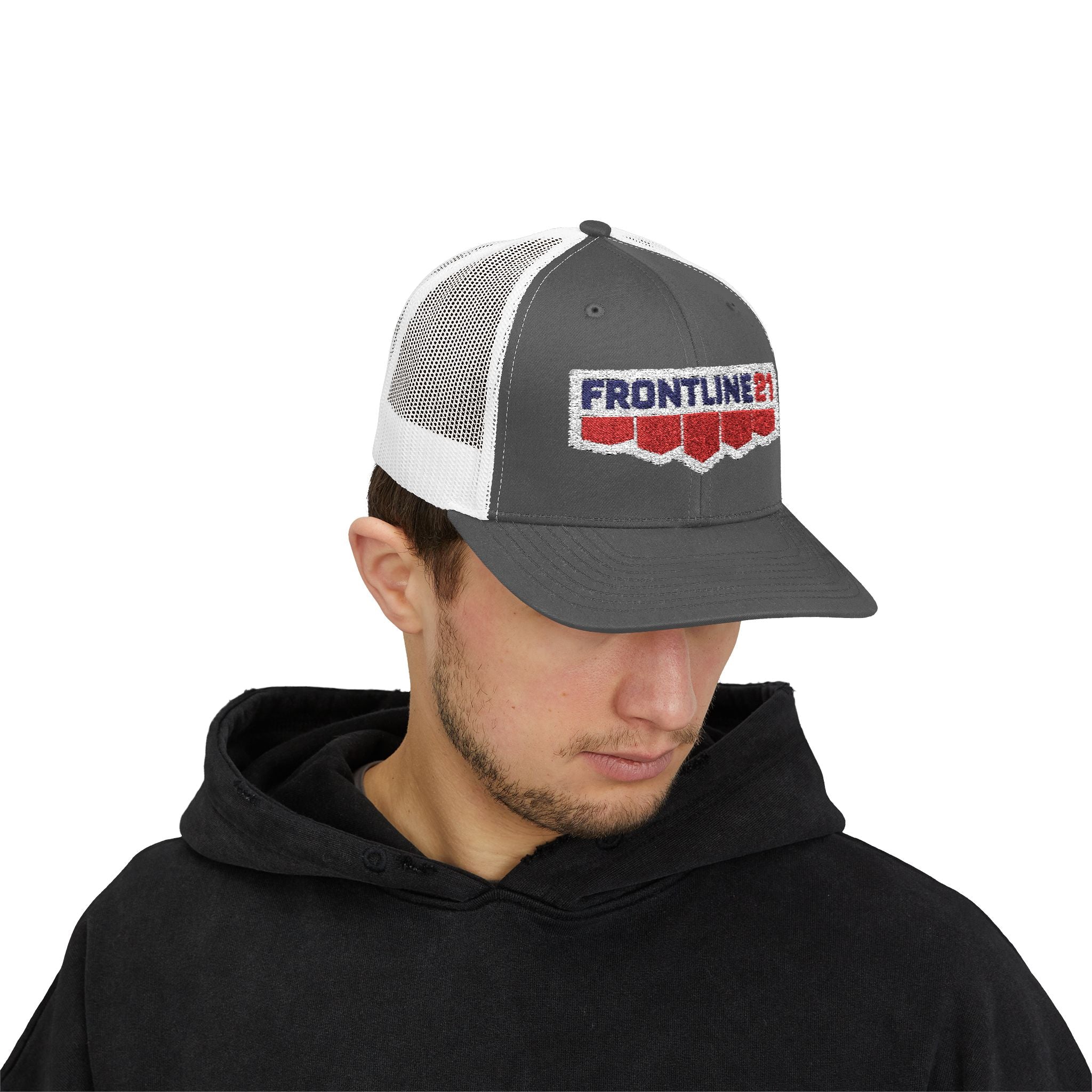 Frontline Snapback Trucker Cap
