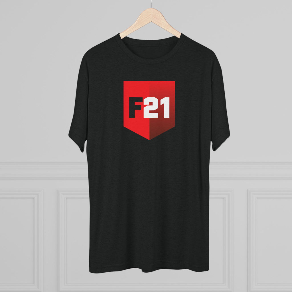 F21 Shield Logo Tee — Badge of Courage