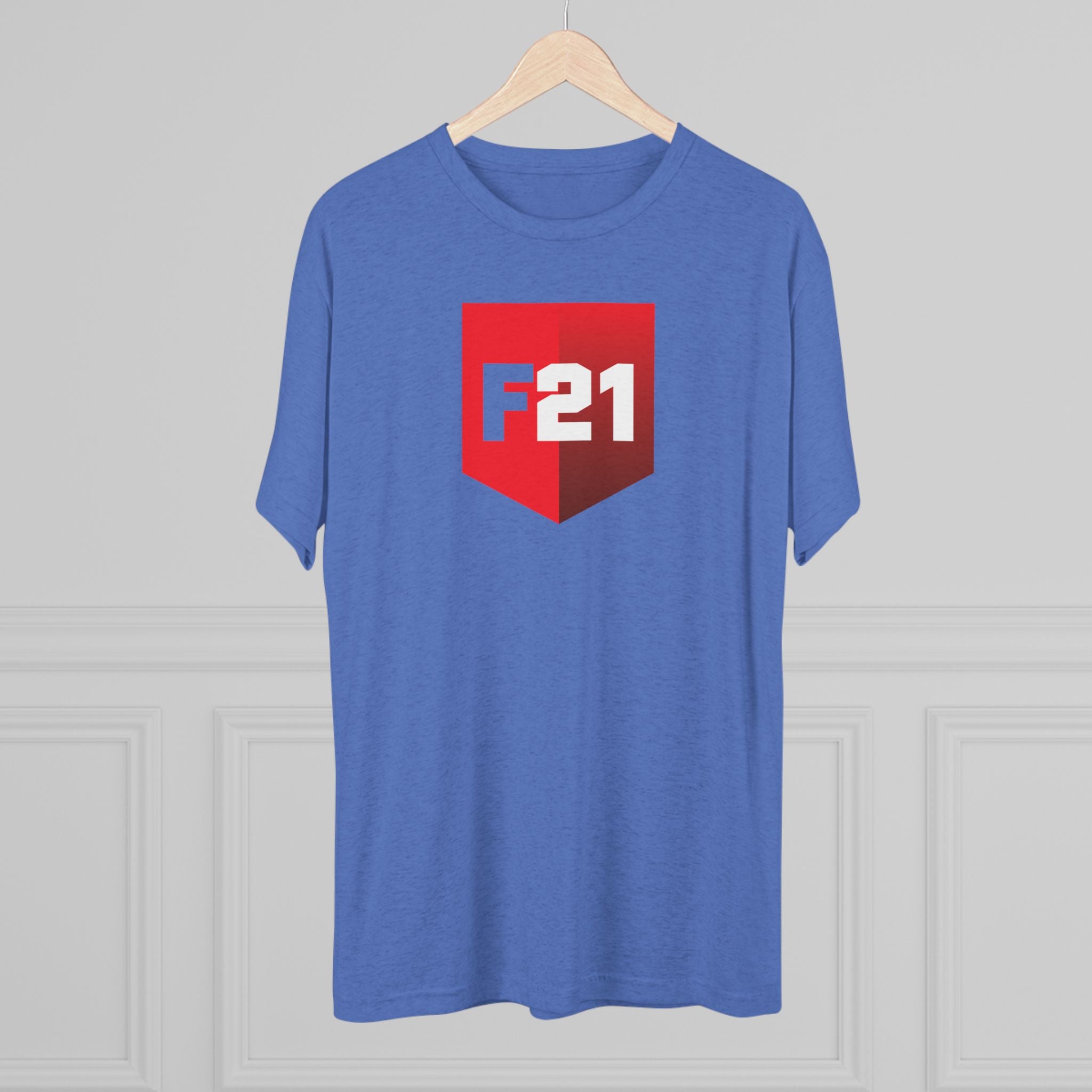 F21 Shield Logo Tee — Badge of Courage